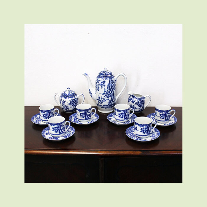 Serviço de café em porcelana do Japão - Image 3