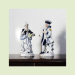 Par de estatuetas em porcelana - Image 2