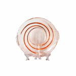 Conjunto de taça e tigelas em vidro