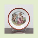 Conjunto de dois pratos decorativos em porcelana - Image 2