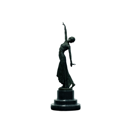 Escultura em bronze