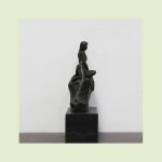 Escultura em bronze patinado - Image 5