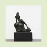 Escultura em bronze patinado - Image 4