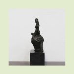 Escultura em bronze patinado - Image 3