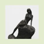 Escultura em bronze patinado - Image 2