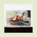 Pintura a óleo por António Goullart - Image 2